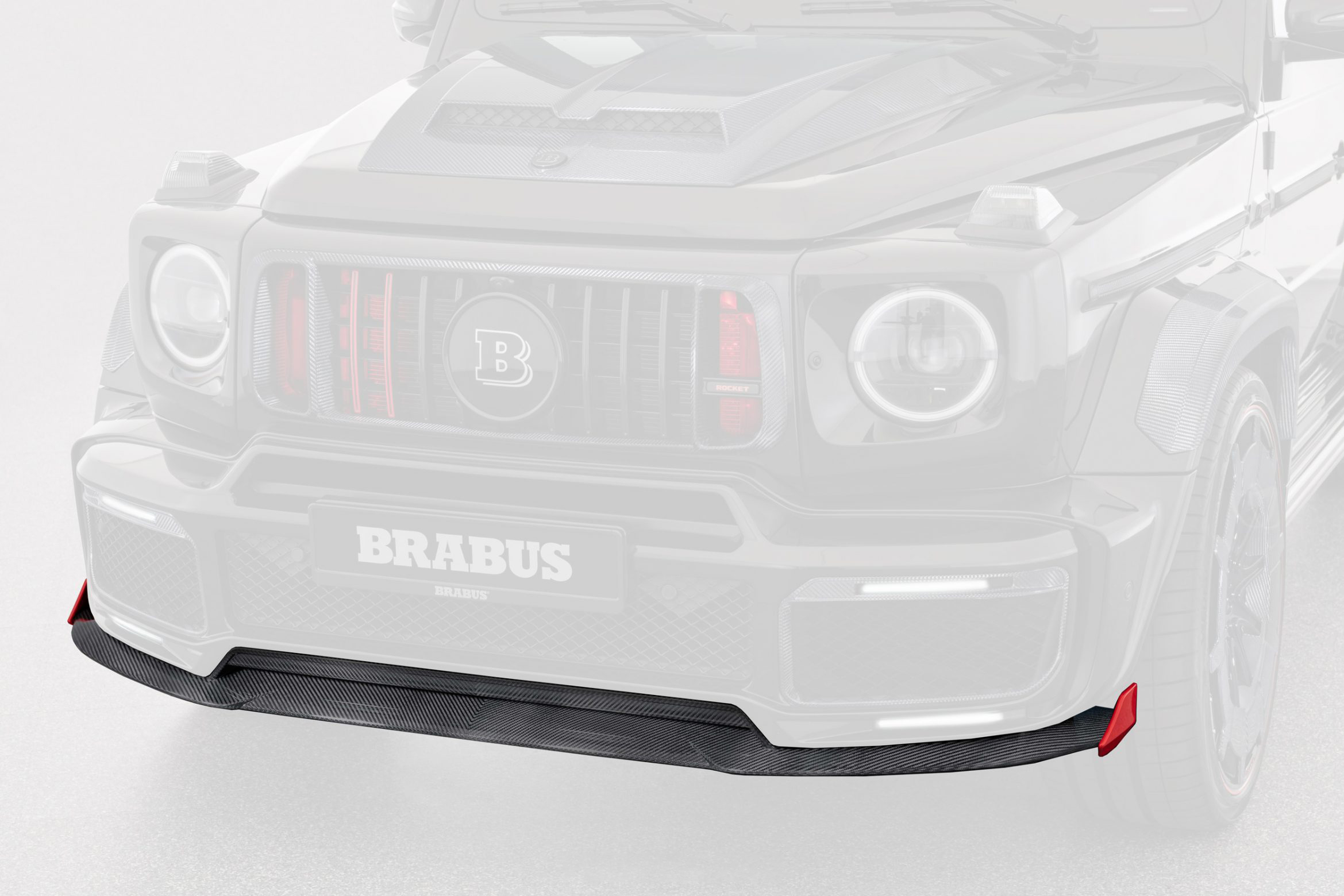 Front lip carbon Brabus Rocket for Mercedes G-class W463A AMG G 63