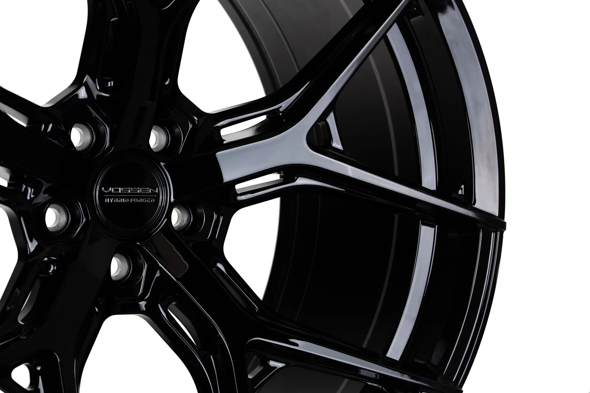 Vossen HF 5 hybrid forged wheel — rear angle