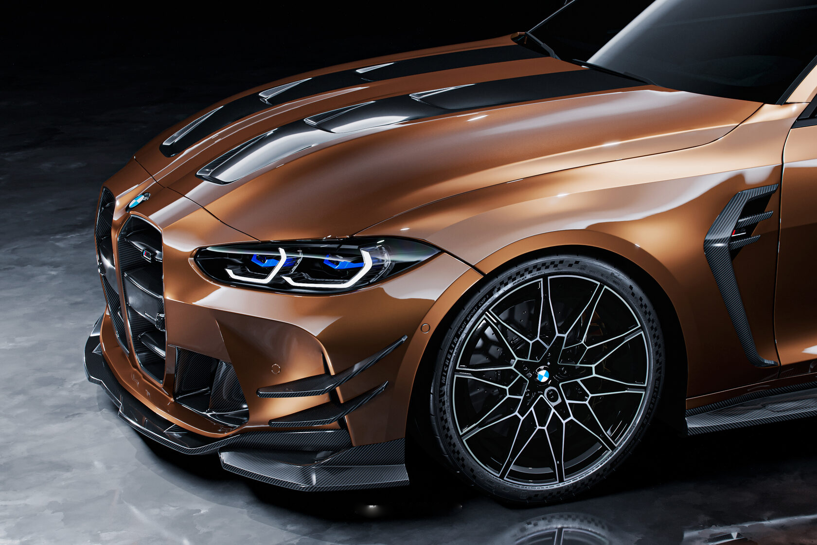 Front Bumper Lip Streetfighter Carbon For BMW M3 G80 Buy With Delivery Front Bumper Lip Streetfighter Carbon For BMW M3 G80 Buy With Delivery
