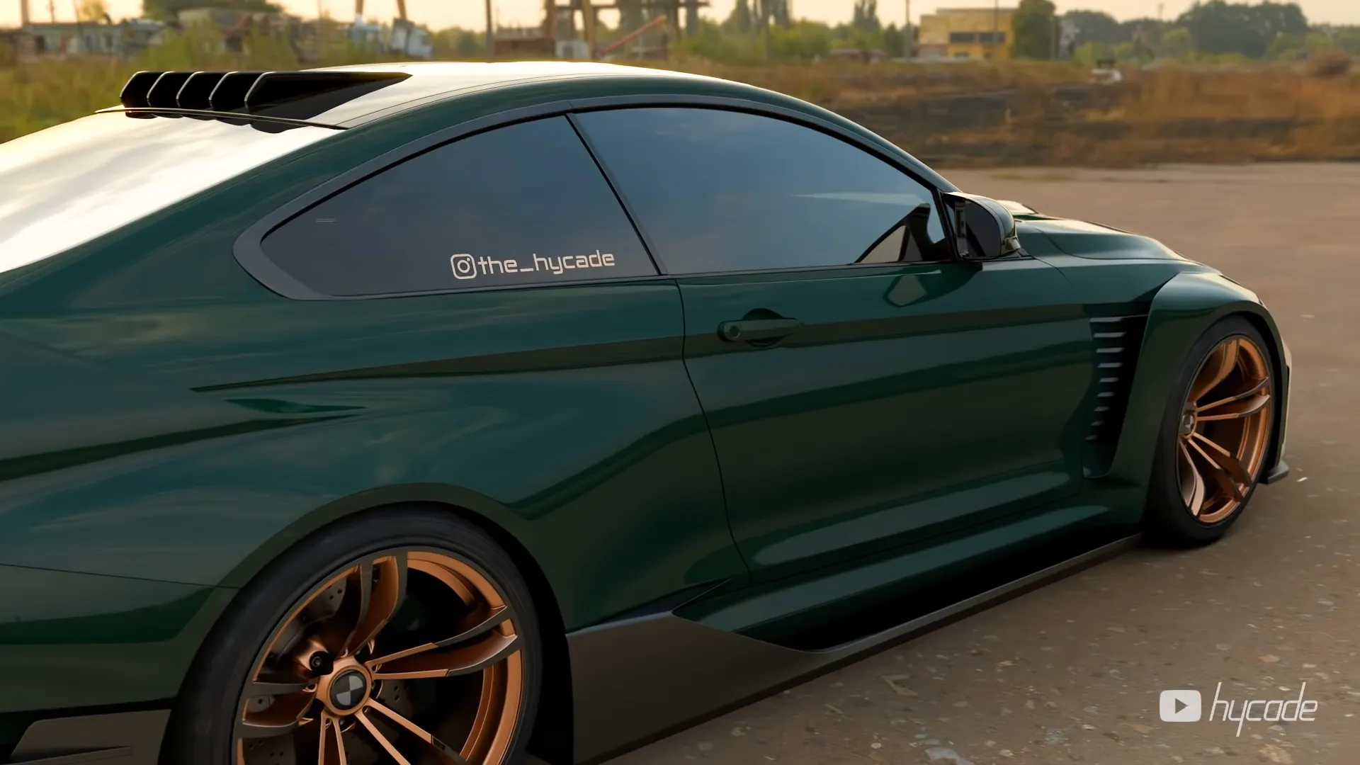 BMW M4 Evo Custom Wide Body Kit by Hycade