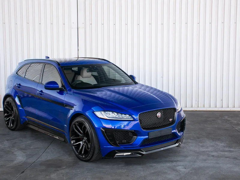 Check our price and buy Lumma CLR F body kit for Jaguar F-Pace SVR
