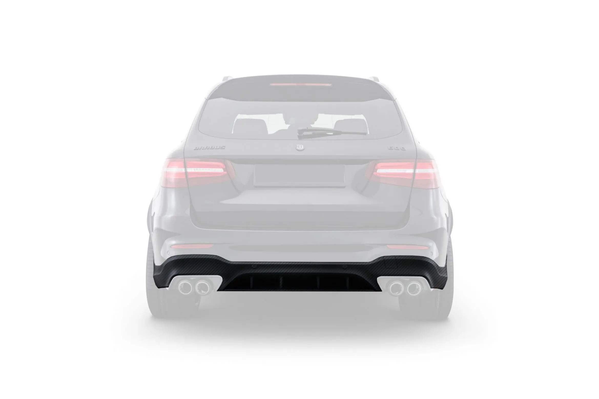 Diffuser 63 AMG design carbon for Mercedes GLС X253 GLC 200 - GLC 43 |AMG Line