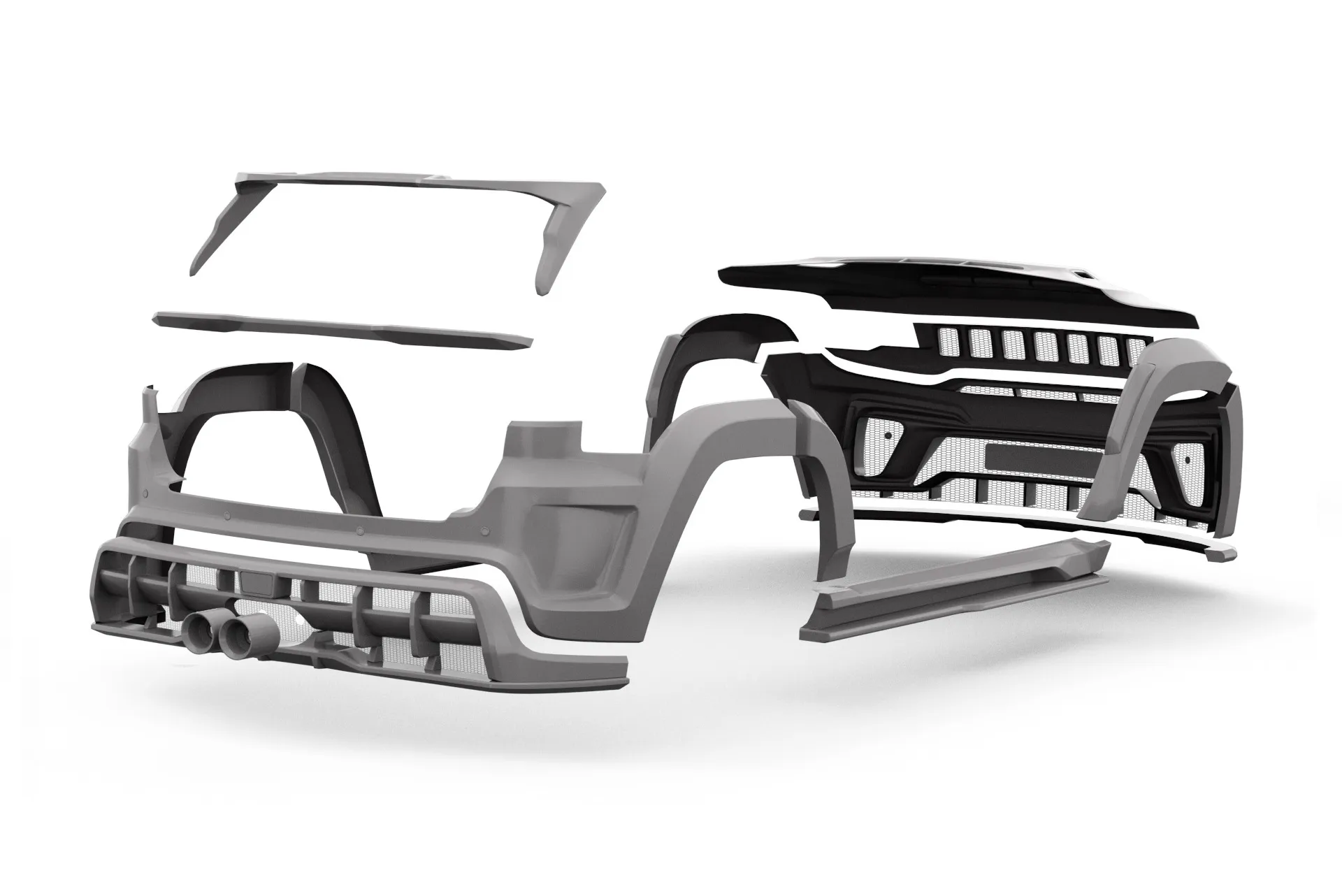 Check price and buy SCL Performance Titan  body kit for Jeep Grand Cherokee