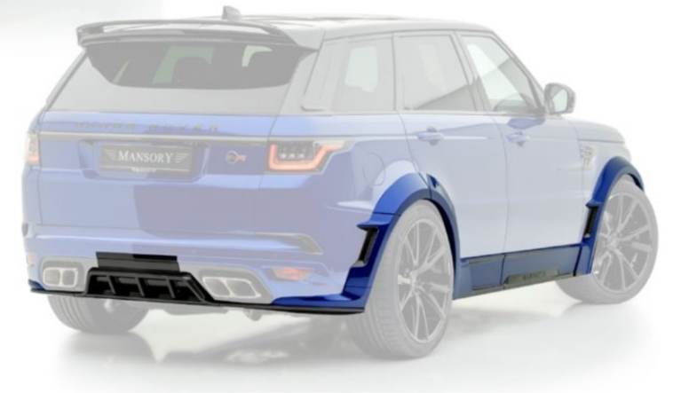 Wide body kit Mansory Carbon for Land Rover Range Rover Sport SVR new