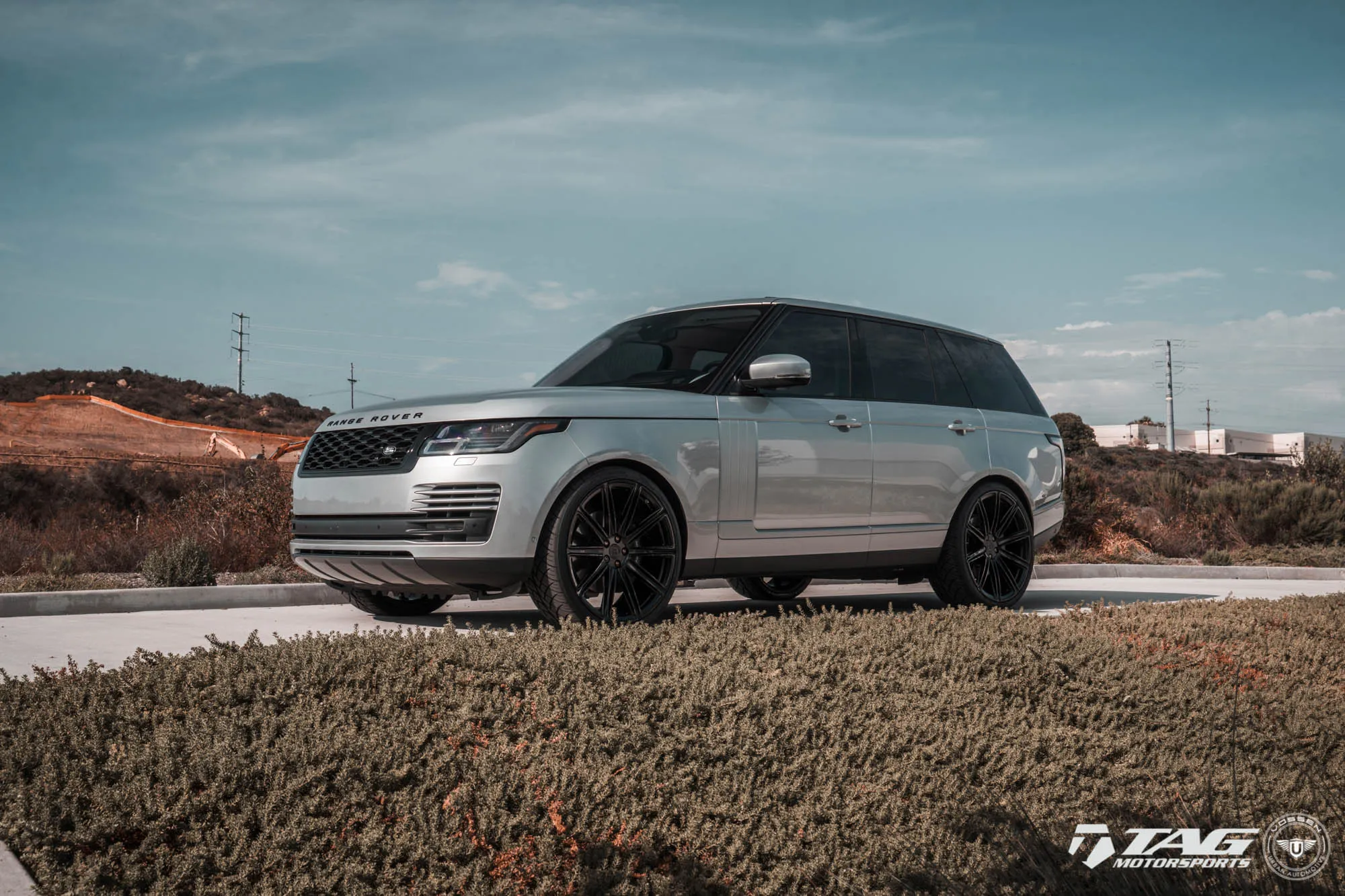Vossen UV 2 forged wheel — rear angle