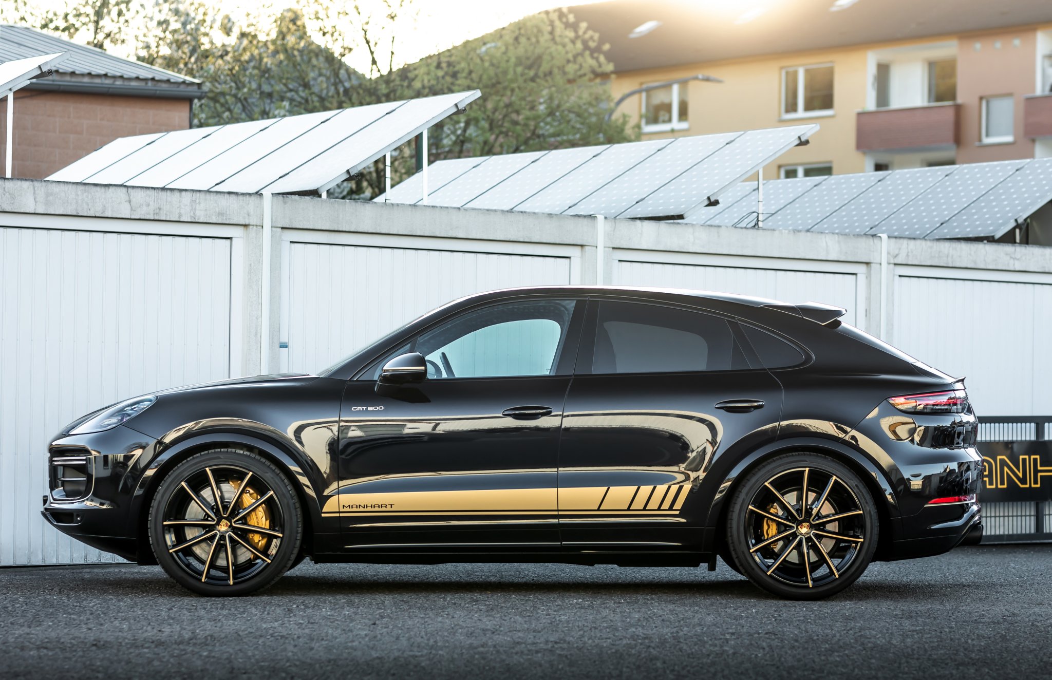 Check our price and buy an Manhart carbon fiber body kit for Porsche Cayenne Coupe!