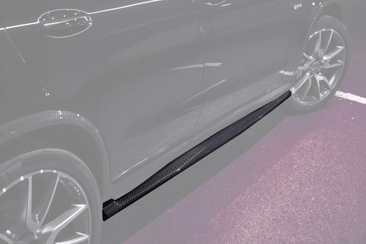 Side skirts Carbon for Mercedes-Benz GLC Coupe C253