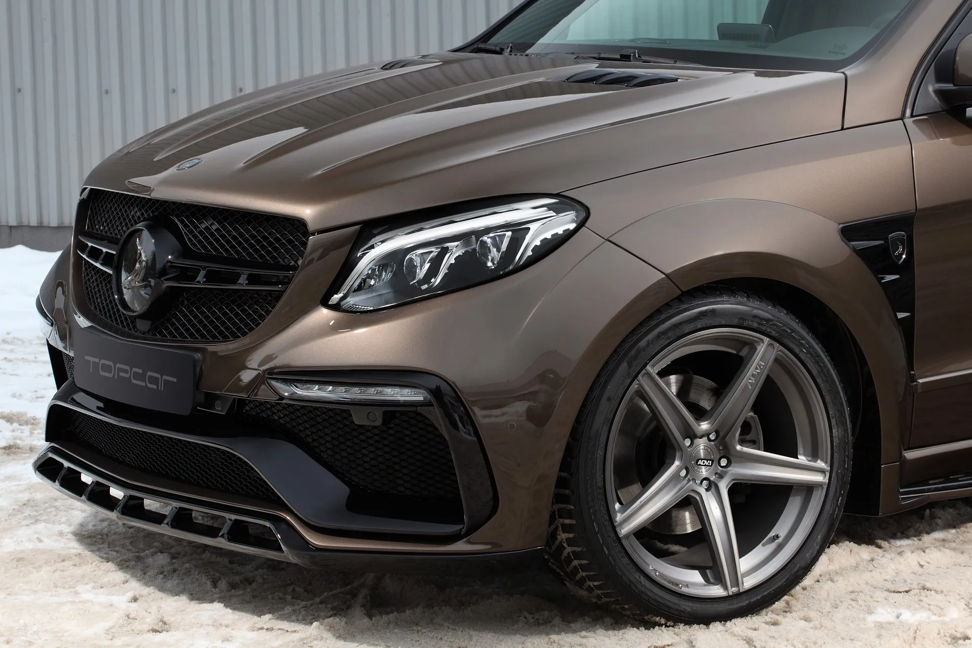 Check our price and buy Topcar Design body kit for Mercedes GLE W166 wagon Inferno