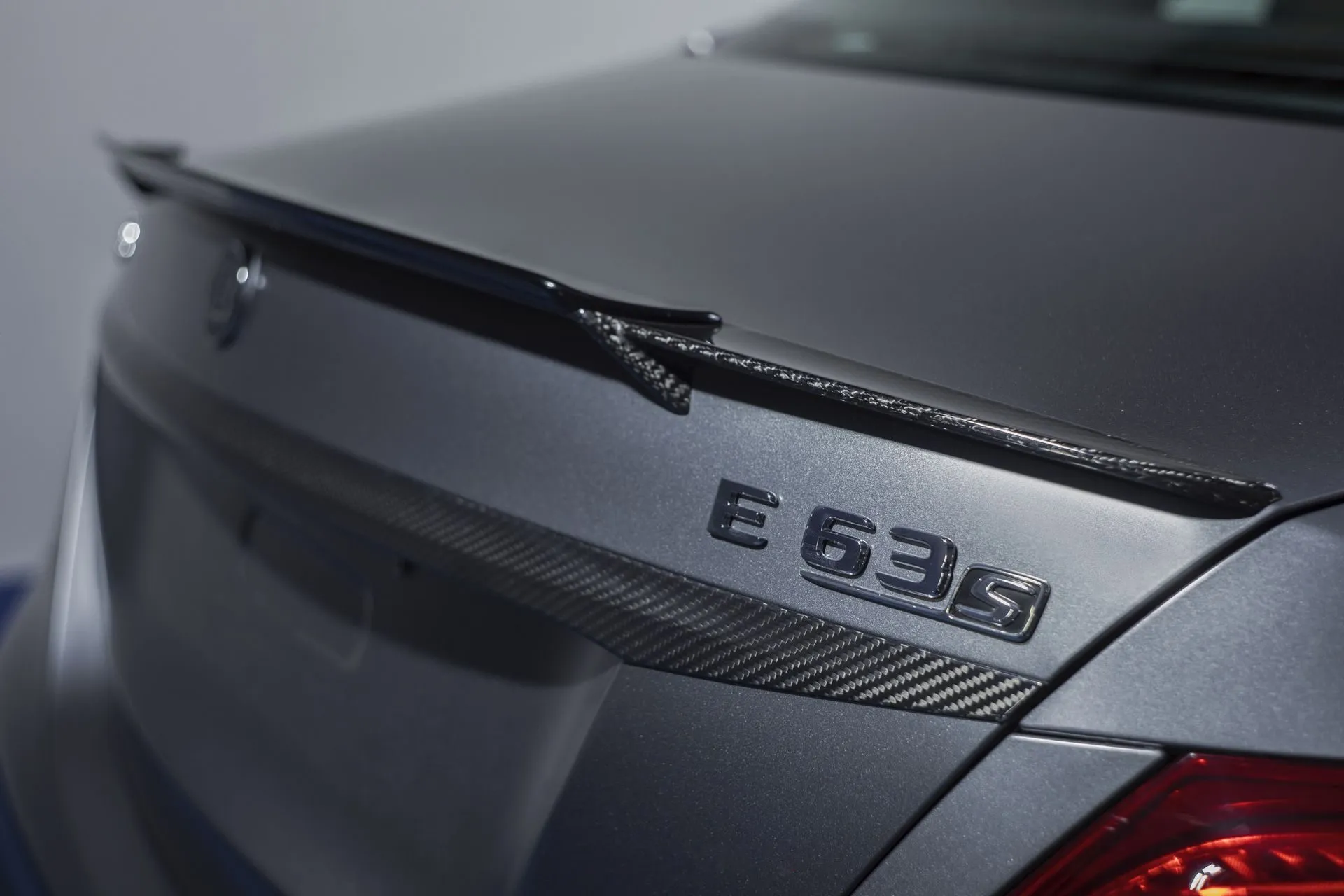 Rear spoiler attachment BS Style for Mercedes E-class AMG W213  AMG E 63