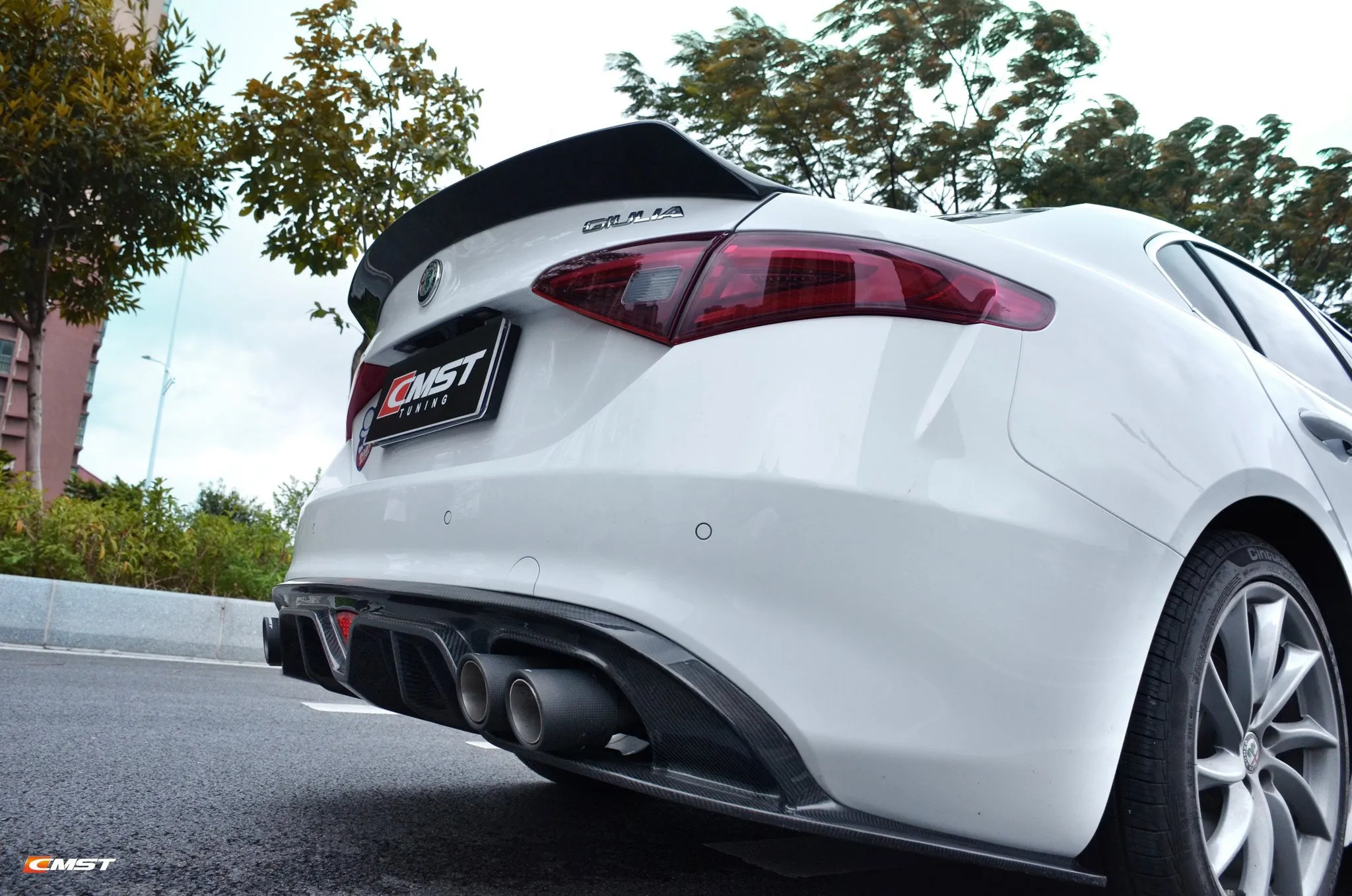 Check our price and buy CMST Carbon Fiber Body Kit set for Alfa Romeo Giulia!