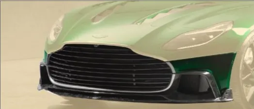 Front bumper with front lip Mansory Carbon for Aston Martin DB11