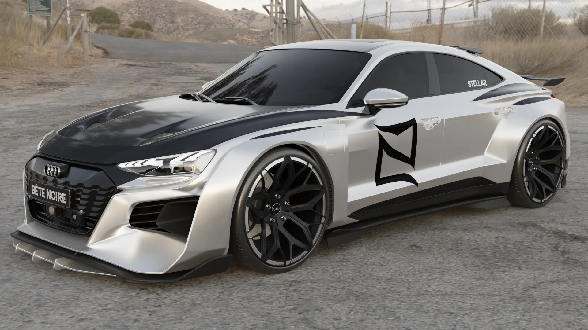 Audi E-Tron Custom Wide Body Kit by Bête Noire