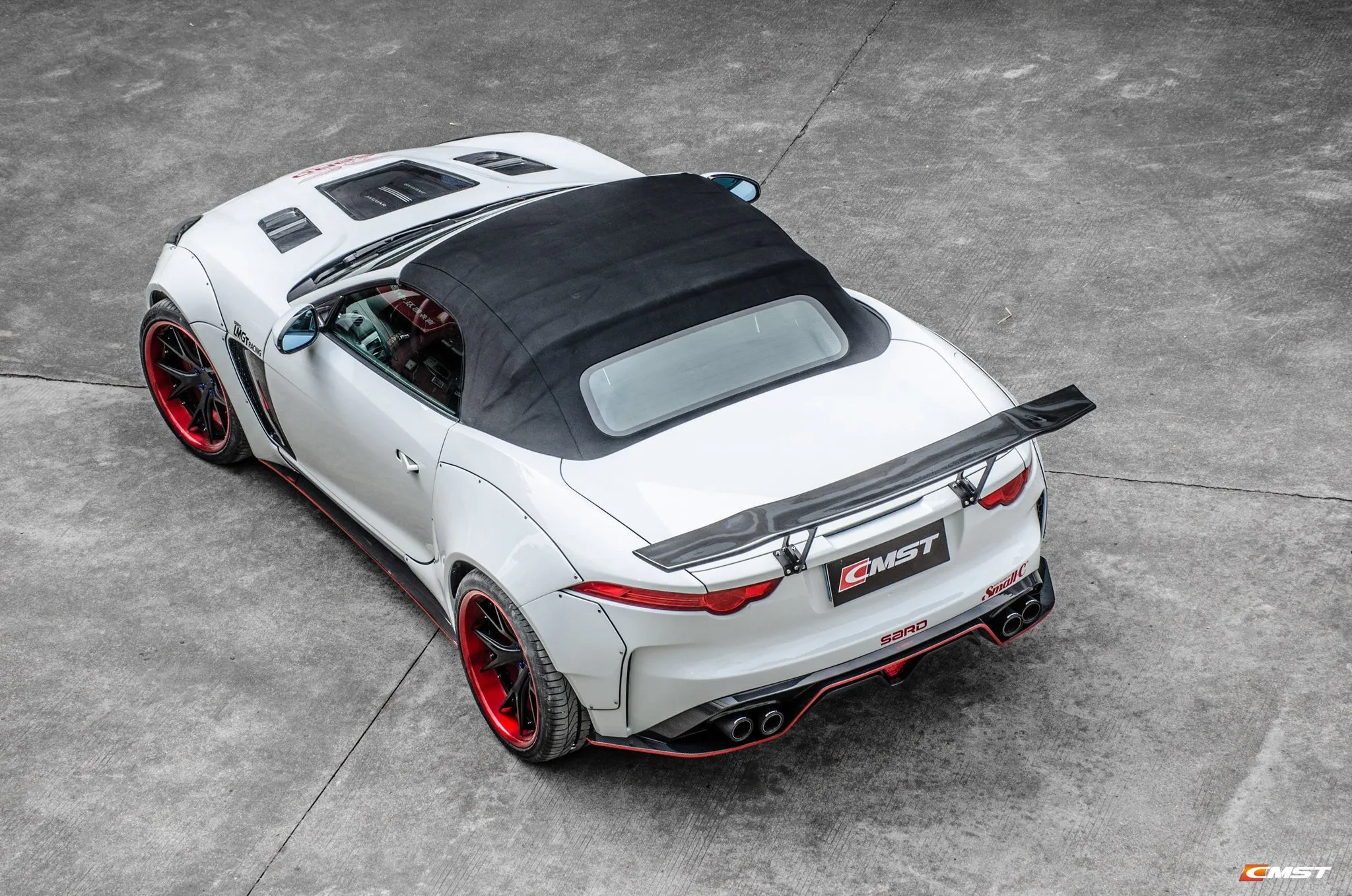 Check our price and buy CMST Carbon Fiber WideBody Kit set for Jaguar F-Type!
