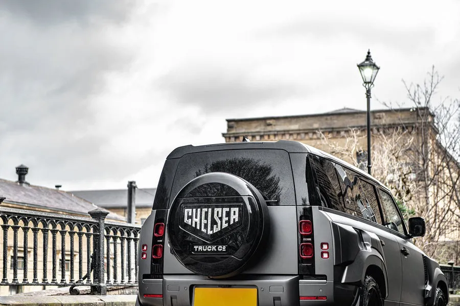 Check our price and buy Kahn Design carbon fiber body kit set for Land Rover Defender 110 wide track