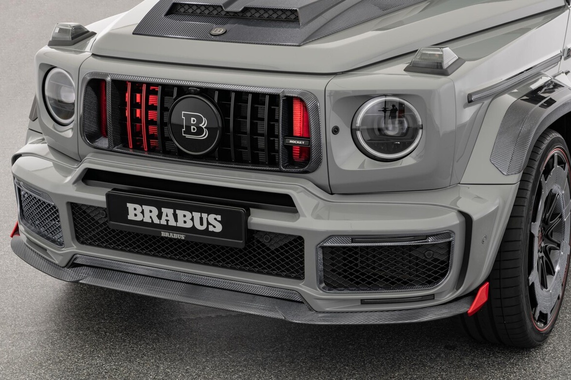 Front lip carbon Brabus Rocket for Mercedes G-class W463A AMG G 63