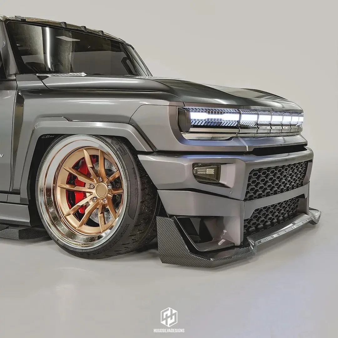 Hummer EV 2022 Custom Body Kit by Hugo Silva