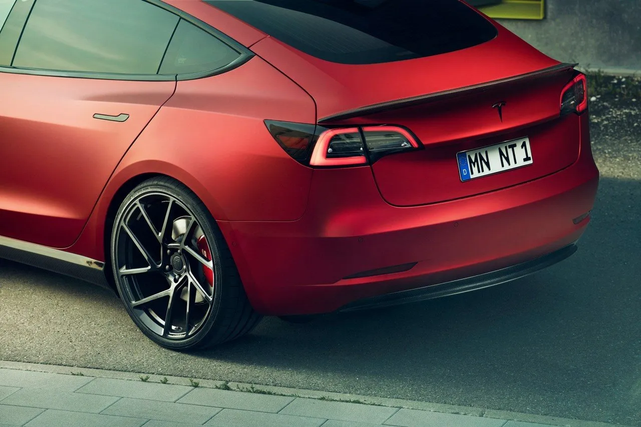 Check price and buy Novitec Carbon Fiber Body kit set for Tesla Model 3