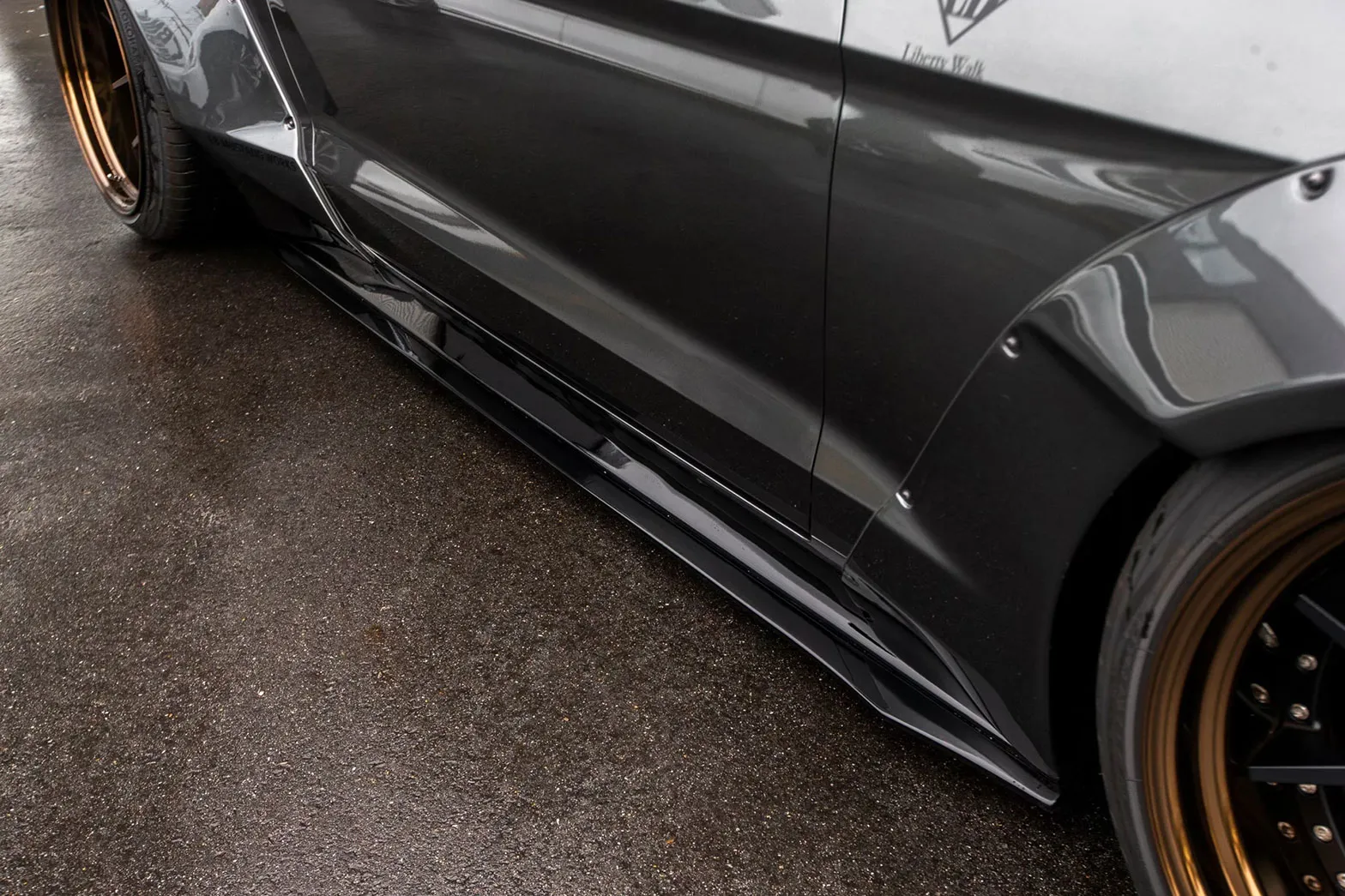 Check our price and buy Liberty Walk Body kit for Ford Mustang!