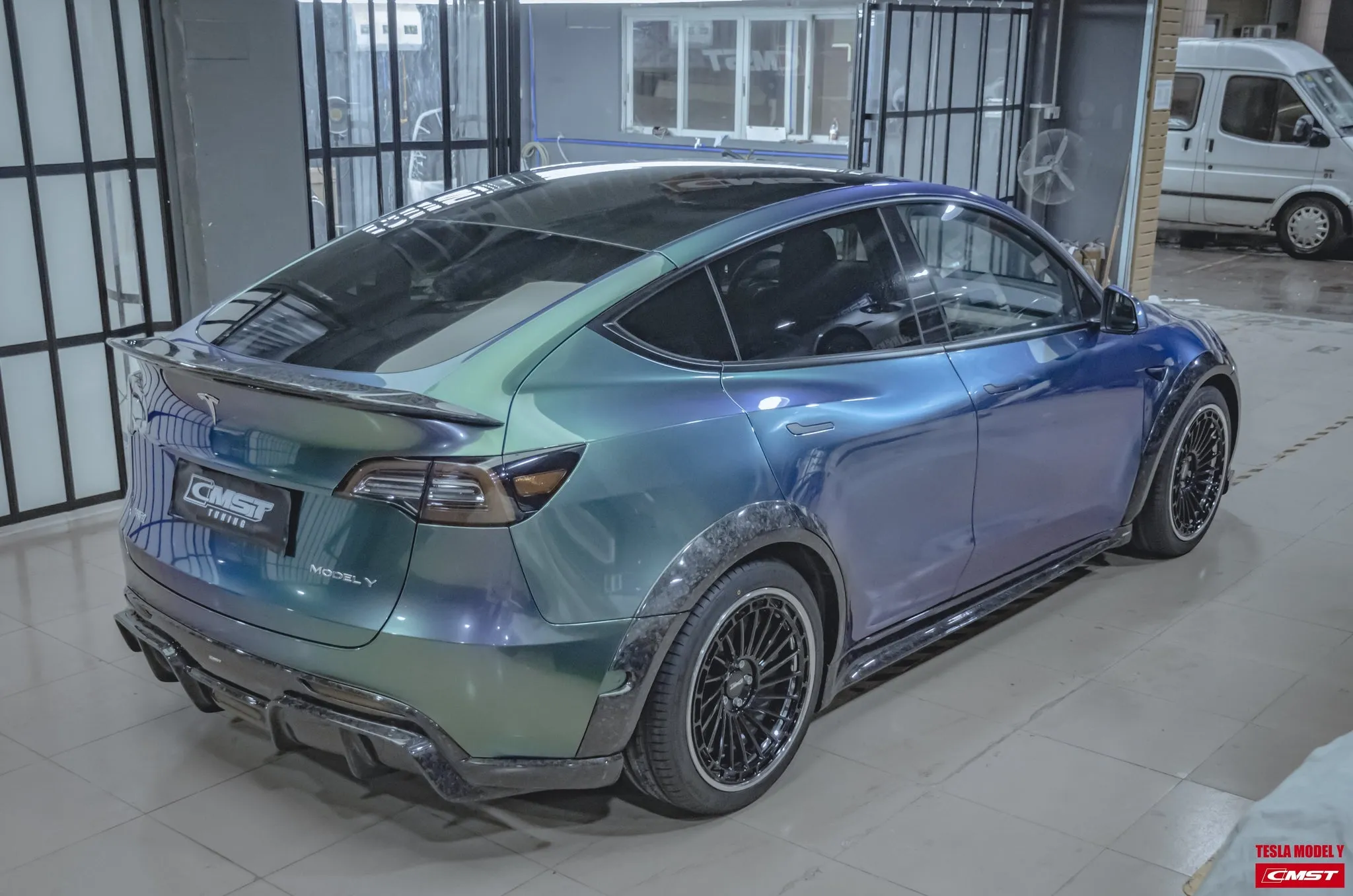 Check our price and buy CMST Carbon Fiber Body Kit set for Tesla Model Y!