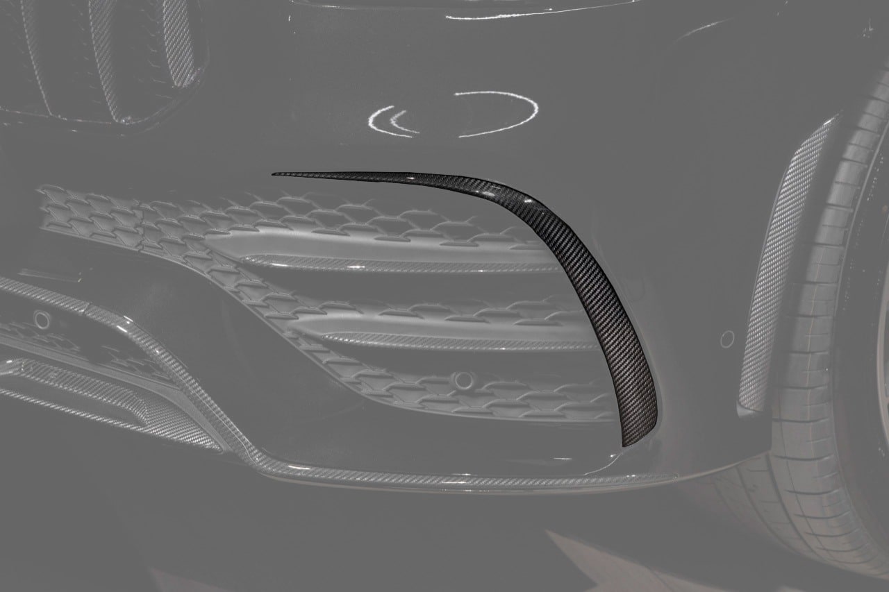 Front bumper air inlets AMG 53 design Carbon for Mercedes-Benz GLE Coupe C167 AMG Line