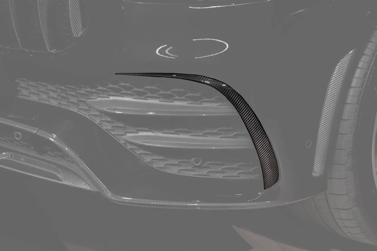 Front bumper air inlets AMG 53 design Carbon for Mercedes-Benz GLE Coupe C167 AMG Line