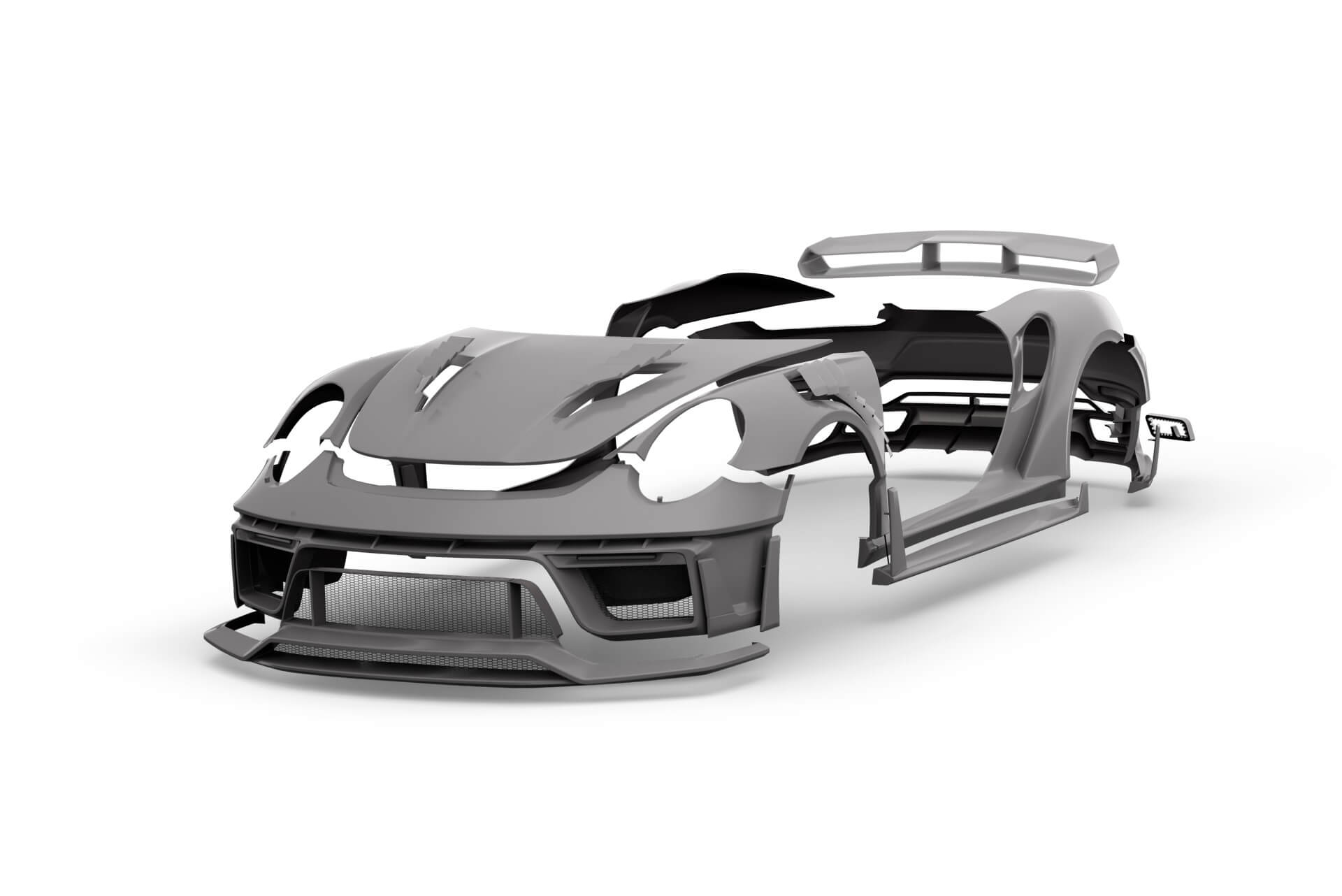 Check our price and buy an SCL  Performance Global body kit for Porsche 911 Virus
