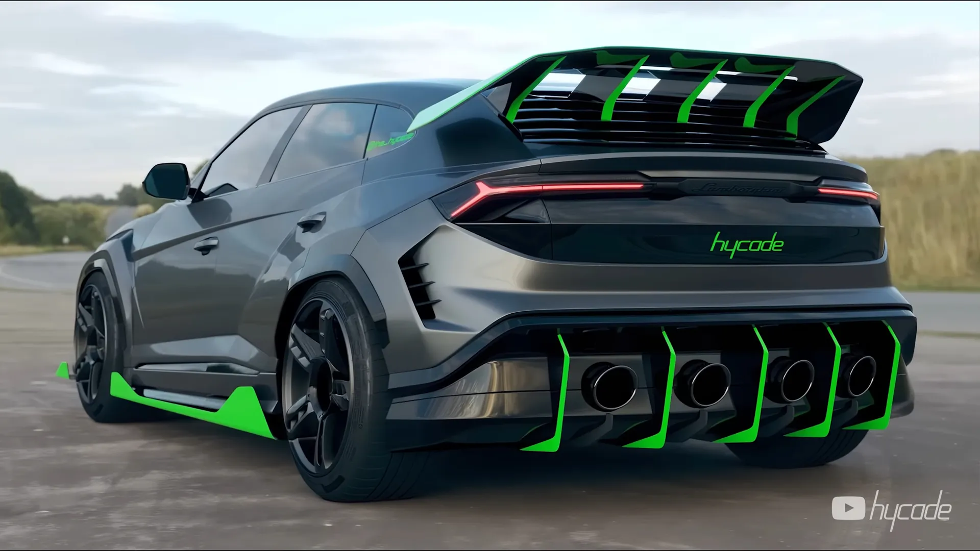 Lamborghini Urus Custom Wide Body Kit by Hycade