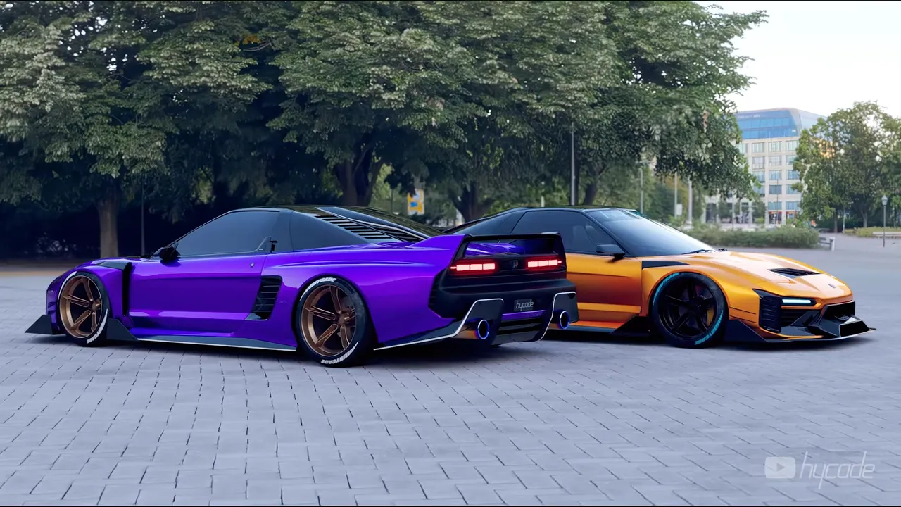 Honda NSX Custom Body Kit by Hycade