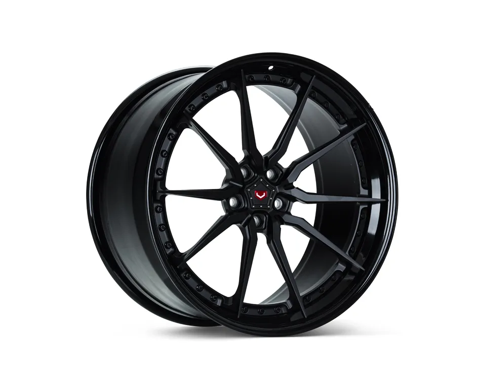 Vossen M X2 3 PIECE 3-piece forged wheel — front view