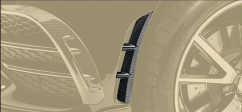 Air outtake cover Mansory Carbon for Mercedes GLE V167