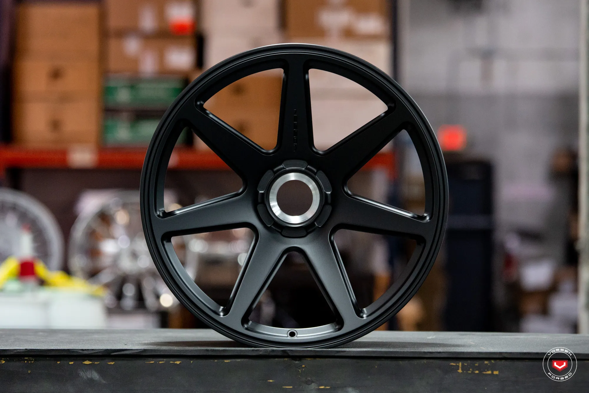 Vossen GNS 2 forged wheel — front view