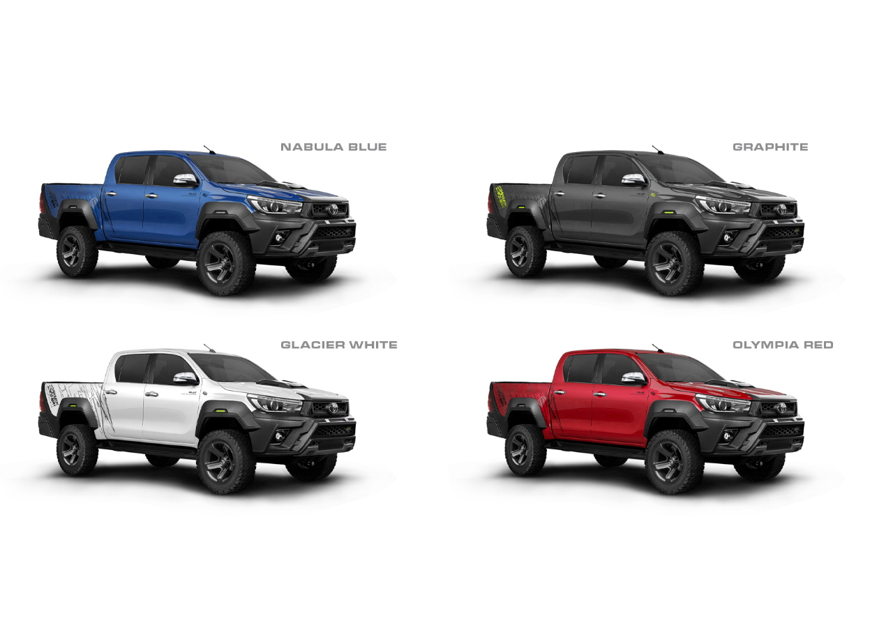 Check our price and buy Carlex Design body kit for Toyota Hilux Prime!