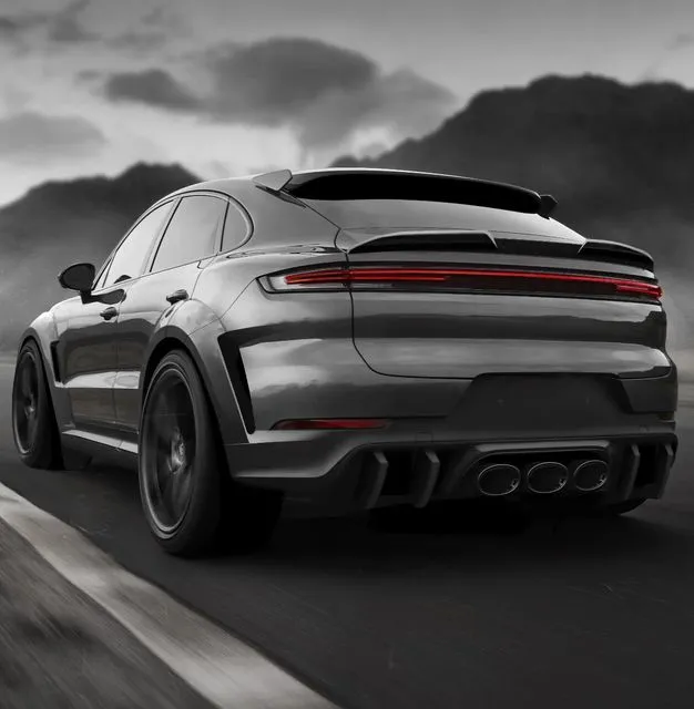 Porsche Cayenne Coupe Turbo GT 2023 Custom Body Kit by Ildar Project