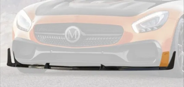 Add on parts for front bumper - high side flaps Mansory Carbon for Mercedes-Benz AMG GT S Coupe