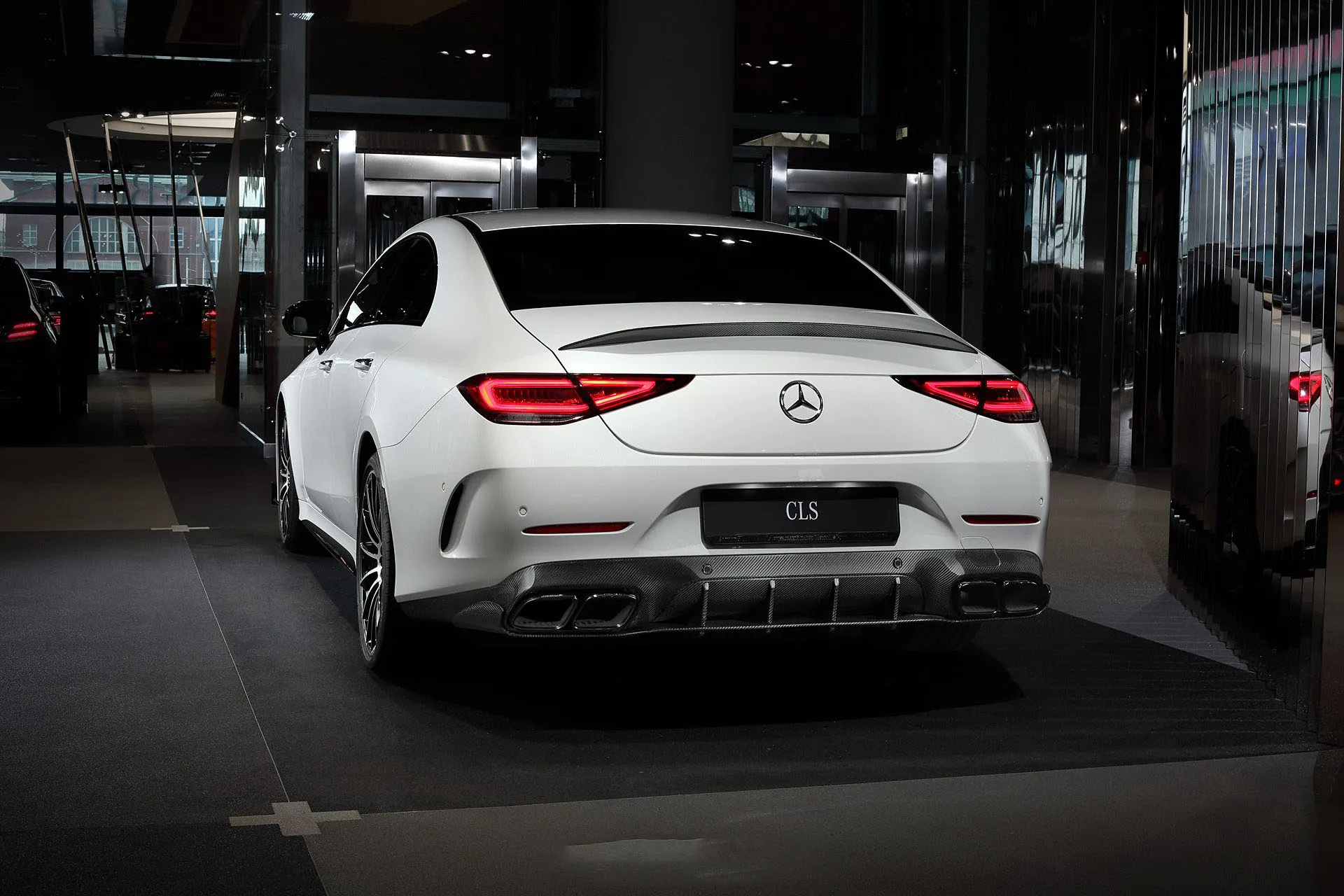 Check price and buy AMG GT Design Carbon Fiber Body kit set for Mercedes-Benz CLS C257