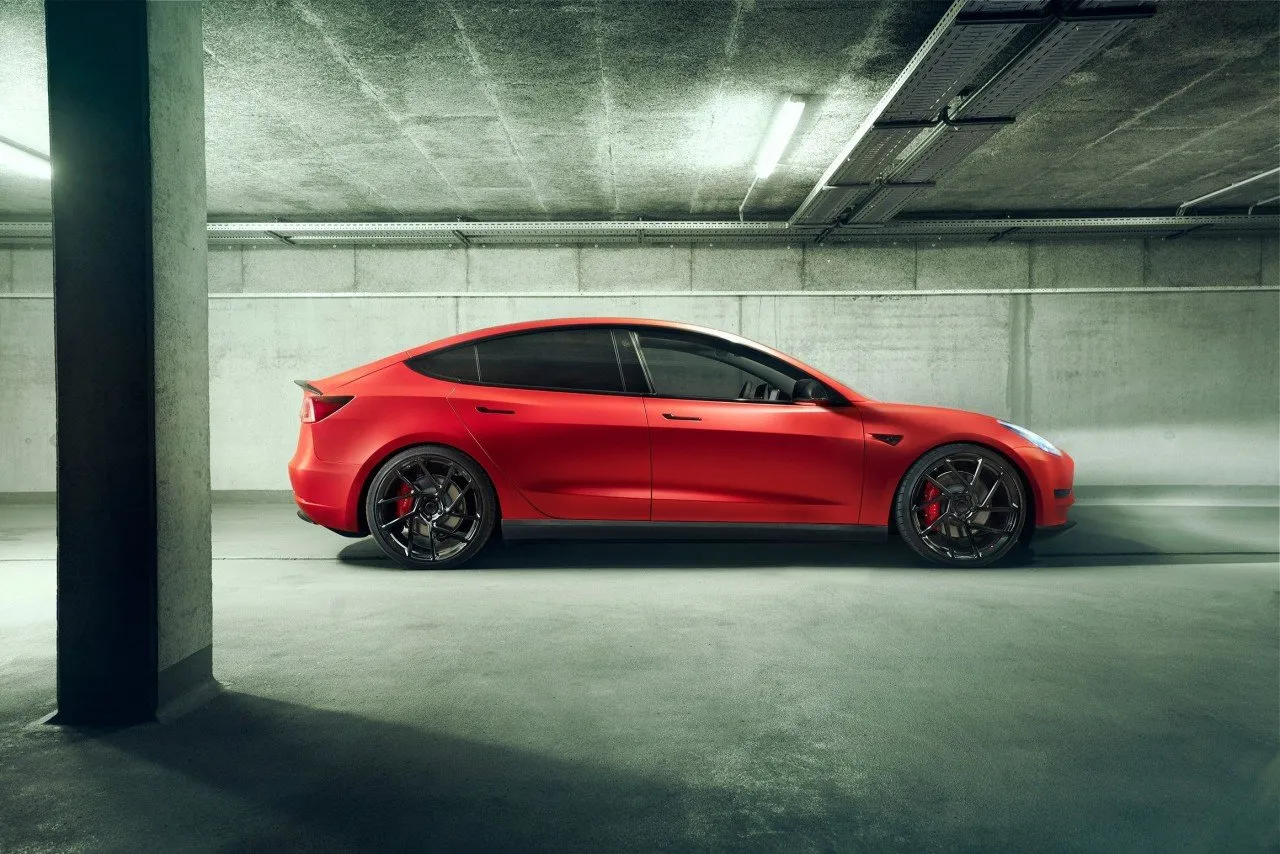 Check price and buy Novitec Carbon Fiber Body kit set for Tesla Model 3