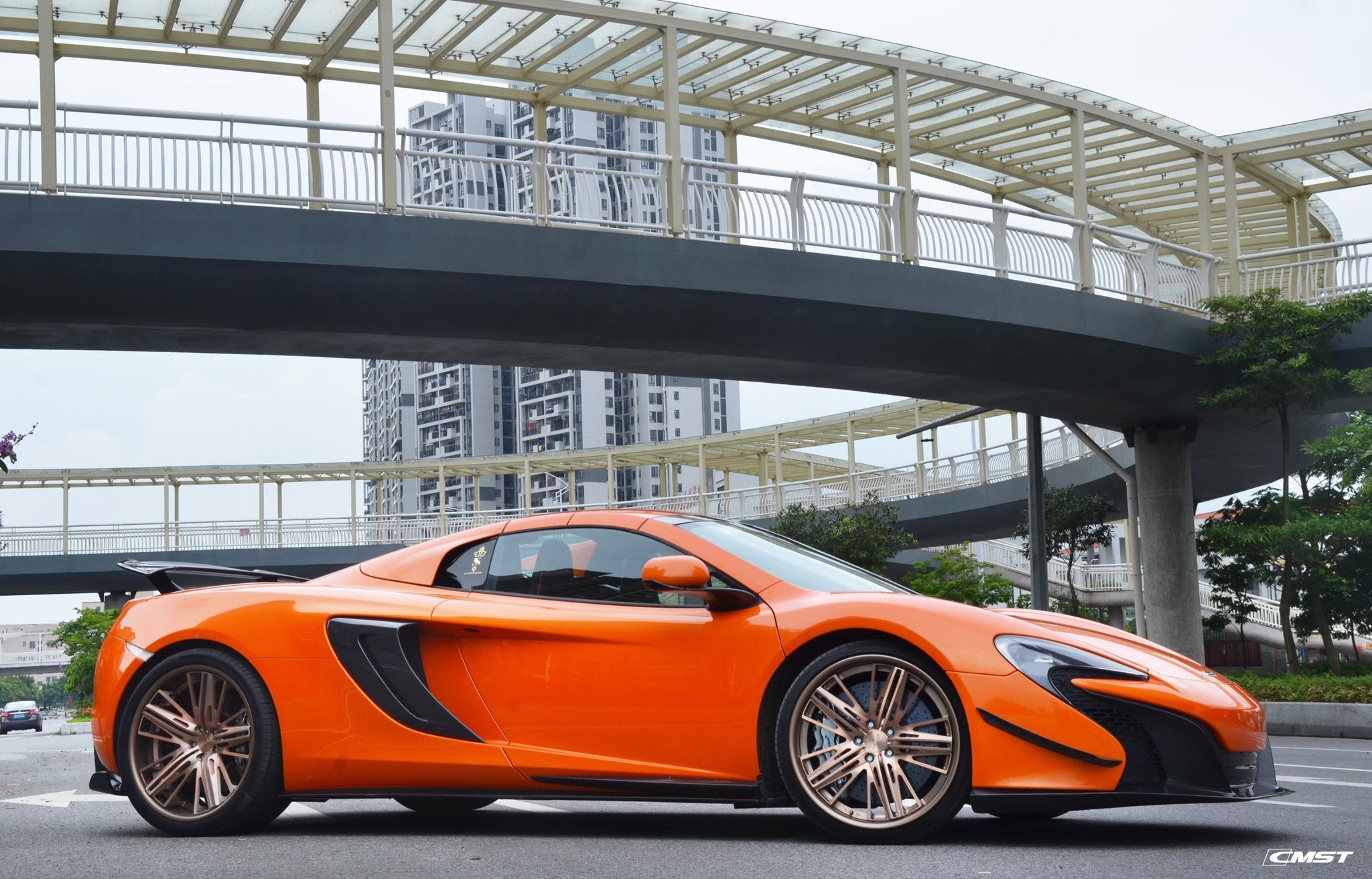 Check our price and buy CMST Carbon Fiber Body Kit set for McLaren 650S !