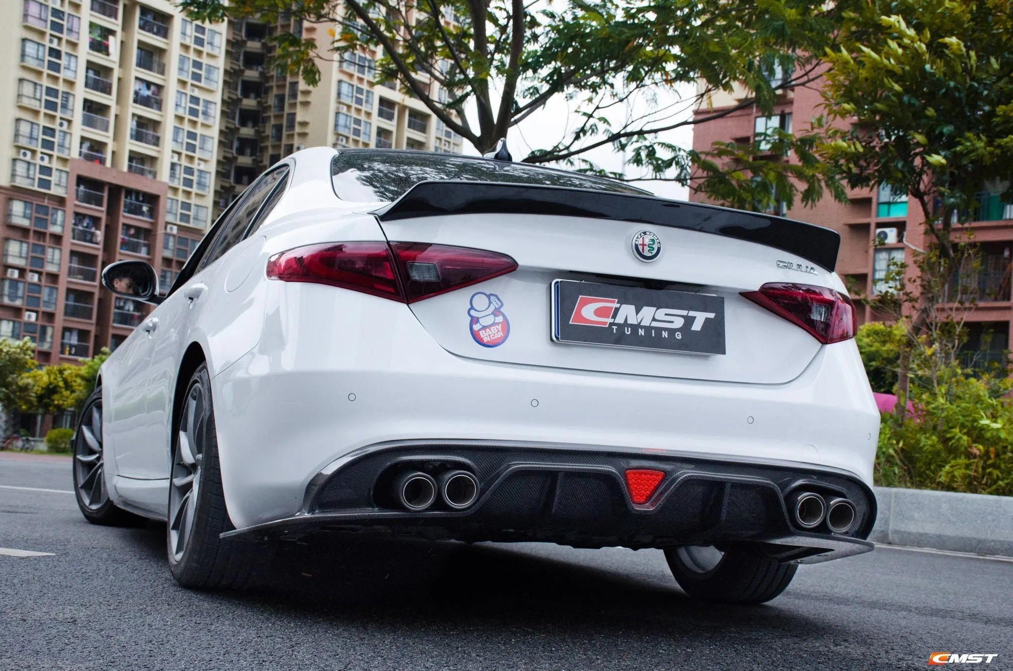 Check our price and buy CMST Carbon Fiber Body Kit set for Alfa Romeo Giulia!