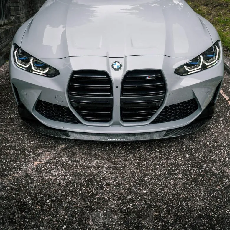 Front bumper lip Carbon for BMW M3 G80