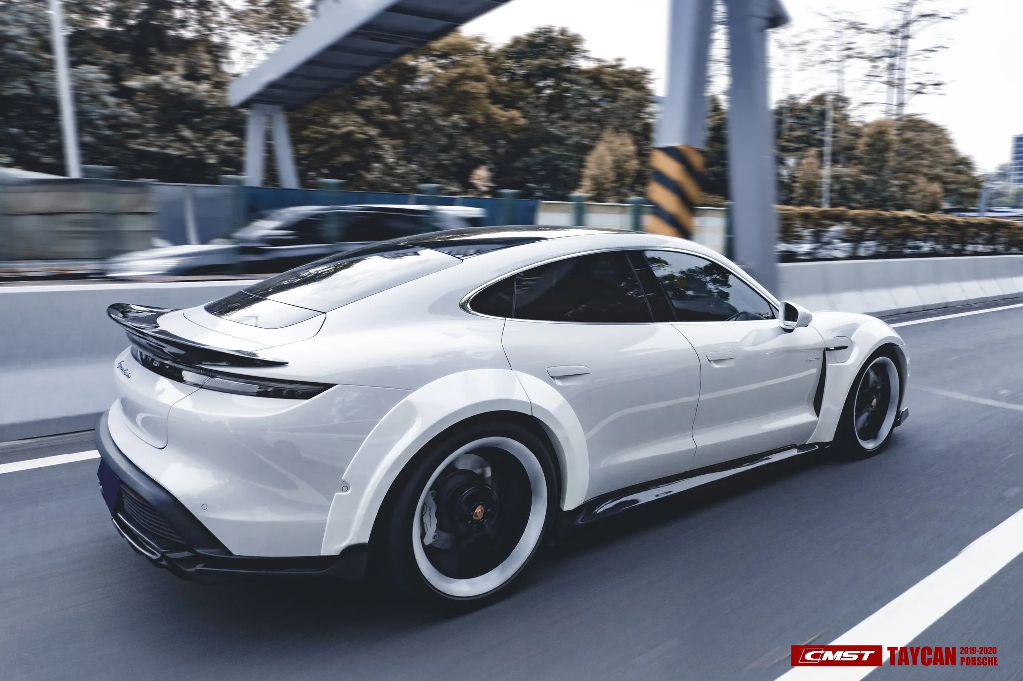 Check our price and buy CMST Carbon Fiber Body Kit set Style for Porsche Taycan Turbo & Turbo S