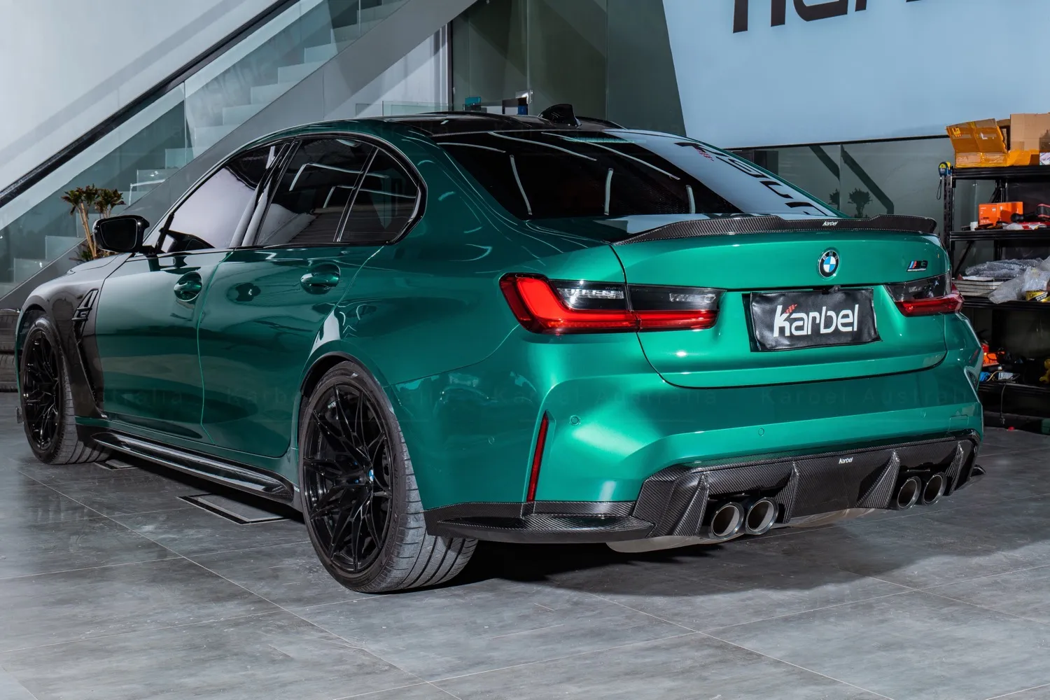 Check price and buy Karbel Carbon Fiber Body kit set for BMW  M3 G80