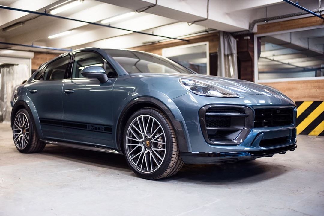 Widebody carbon kit set for Porsche Cayenne Coupe