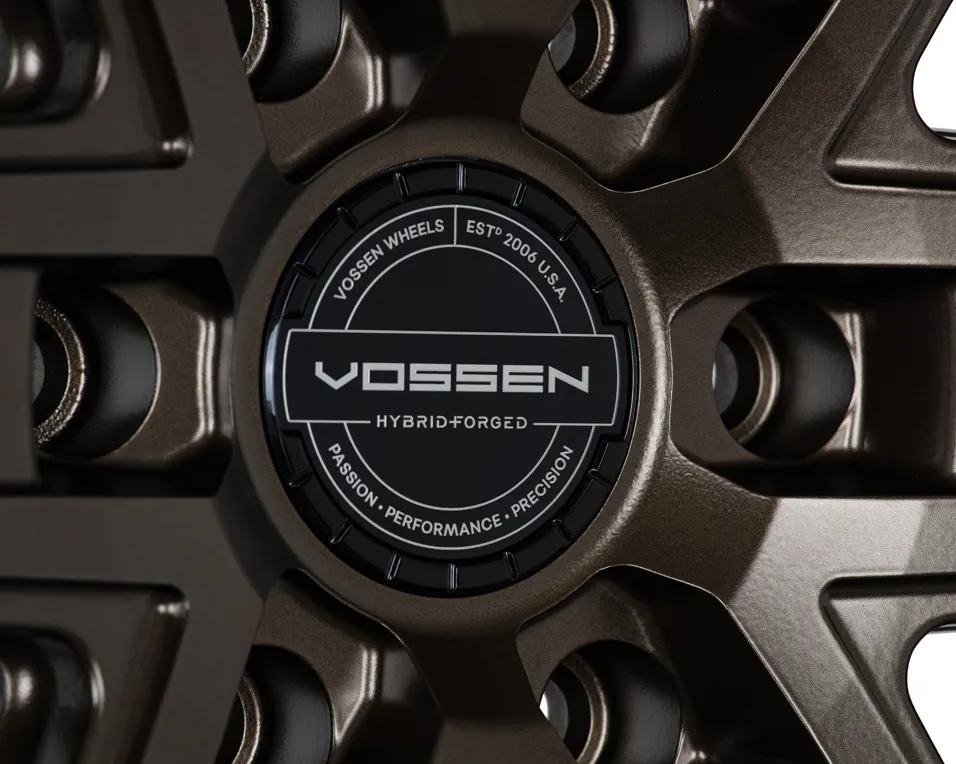 Vossen HF6 3 hybrid forged wheel — mounted on vehicle