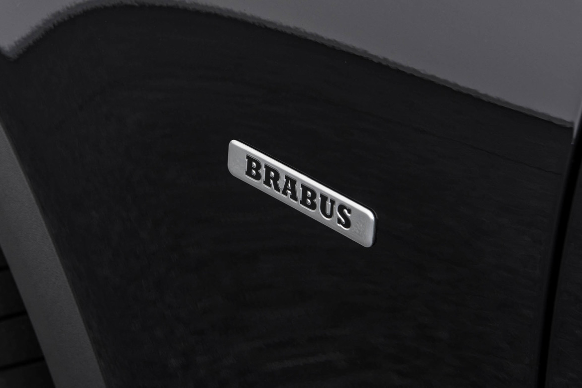 Front fender Brabus Logo