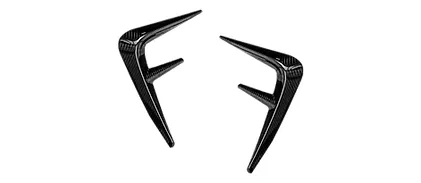 Front bumper side part Keyvany Carbon for Ferrari F8 Tributo 