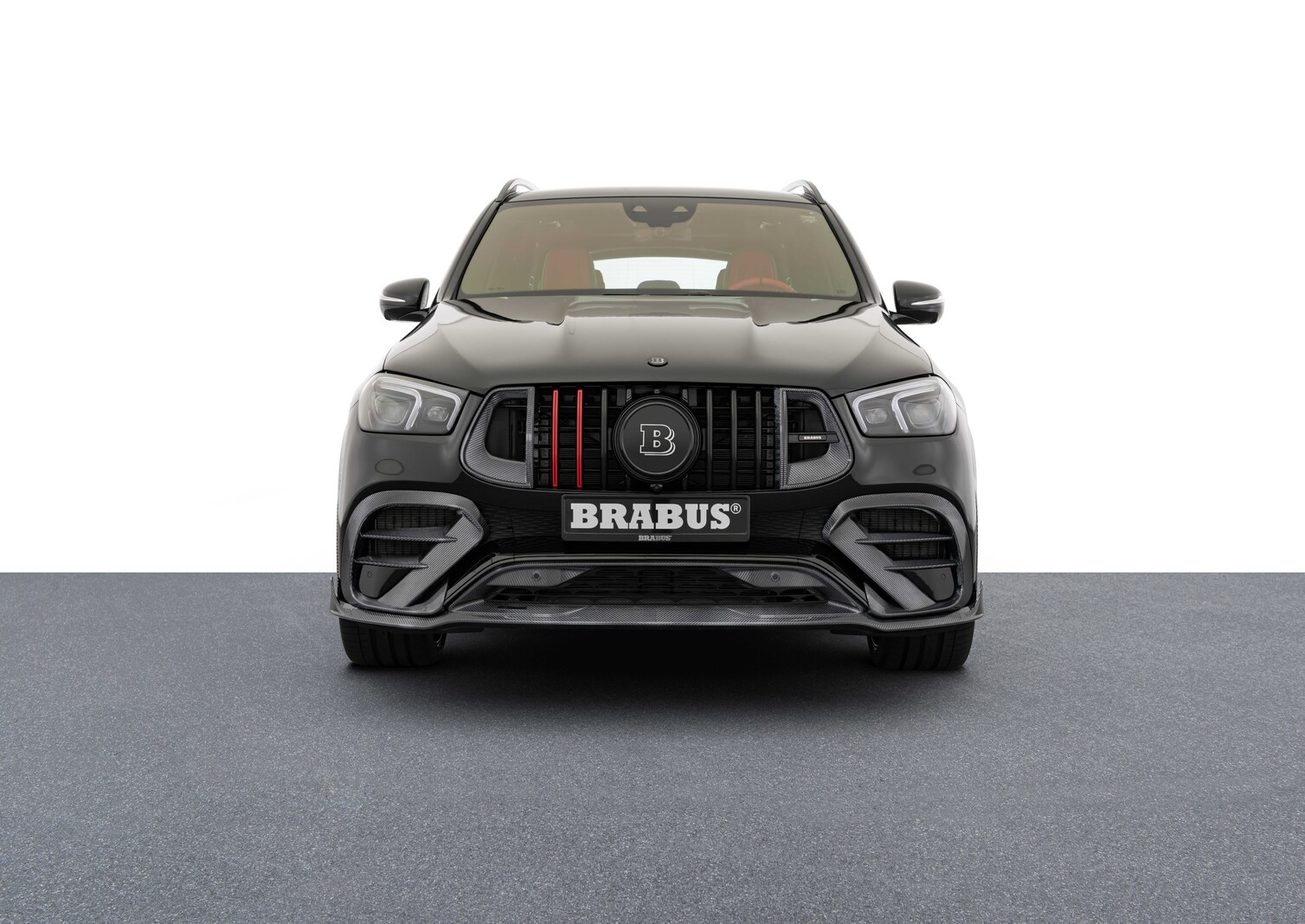 Check price and buy Brabus Carbon Fiber Body kit set for Mercedes GLE SUV AMG V167 AMG GLE 63