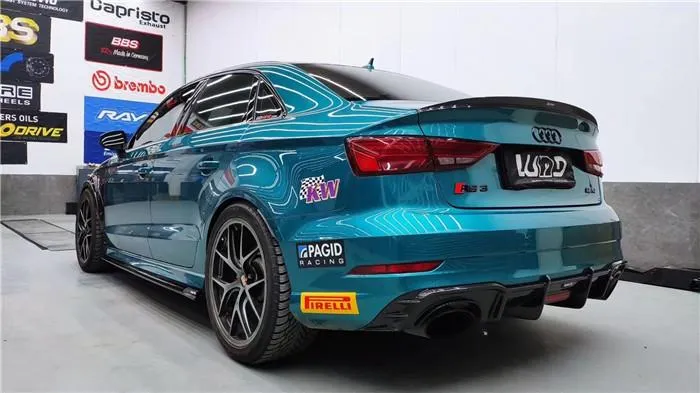 Check our price and buy Karbel Carbon Fiber Body kit set for Audi RS3 FL