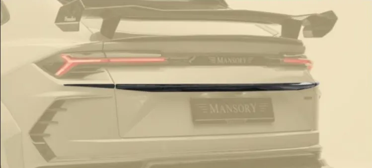 Rear spoiler Mansory Carbon for Lamborghini Urus Soft kit