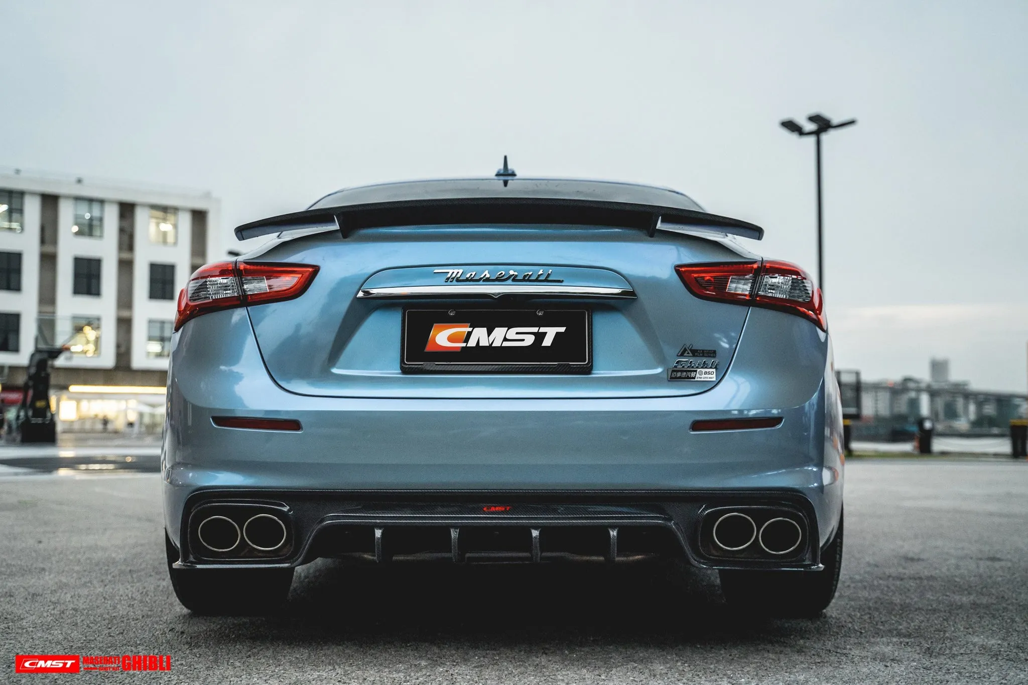 Check our price and buy CMST Carbon Fiber Body Kit set for Maserati Ghibli!
