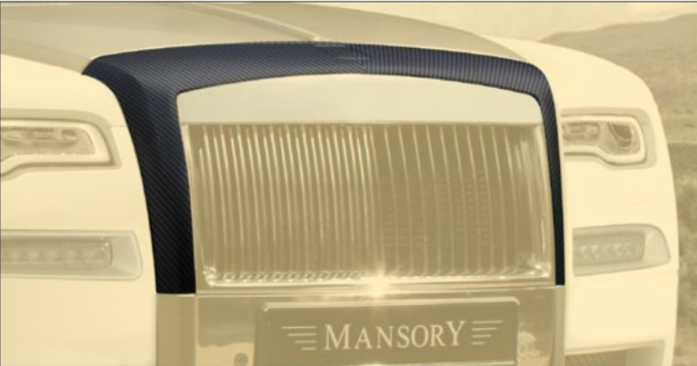 Front grill frame Mansory Carbon for Rolls-Royce Dawn Soft kit